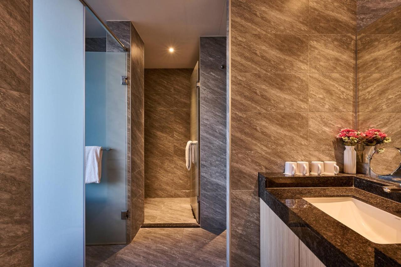 คังเยว่ ฮอต สปริง รีสอร์ต Hotel หลัวตง ภายนอก รูปภาพ Bathroom
